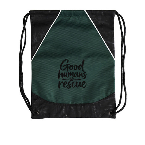 Good Humans Rescue, a Forest Green Rival Cinch Pack