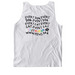 Pride 2024 - Every Pet & Person. Period., a White Comfort Colors Tank Top (back-view)