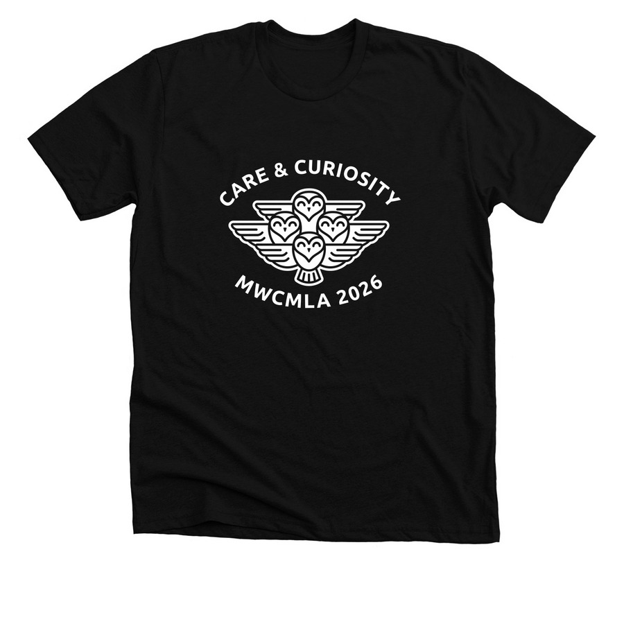 2026 Annual Conference Top (Dark), a Solid Black Blend Premium Unisex Tee