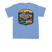 River City Air-Cooled Rally 2026, a Carolina Blue Youth Unisex Tee (back-view)