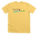 Walk Stretch Breathe Merch, a Heather Yellow Gold Premium Unisex Tee
