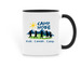 Camp Hob? - Mugs, a Black Two-Tone Ceramic Mug