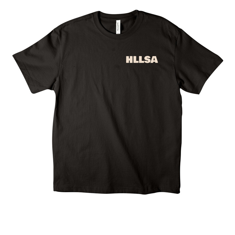 HLLSA Concha Shirts & Sweaters, a Black Unisex Heavyweight Tee