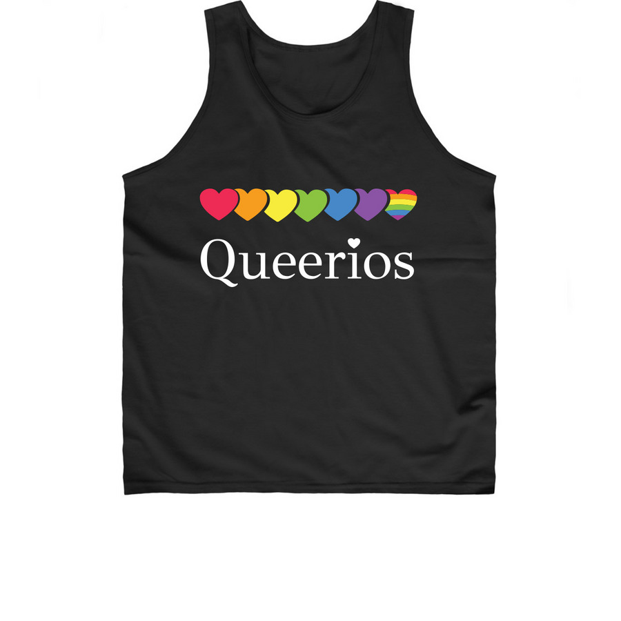 Dragon Con Queerios, a Black Classic Unisex Tank Top