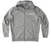 Adult Quarter Zip and Full Zip, a Heather Grey Stanley/Stella Unisex Cultivator 2.0 Zip Up Pullover Hoodie