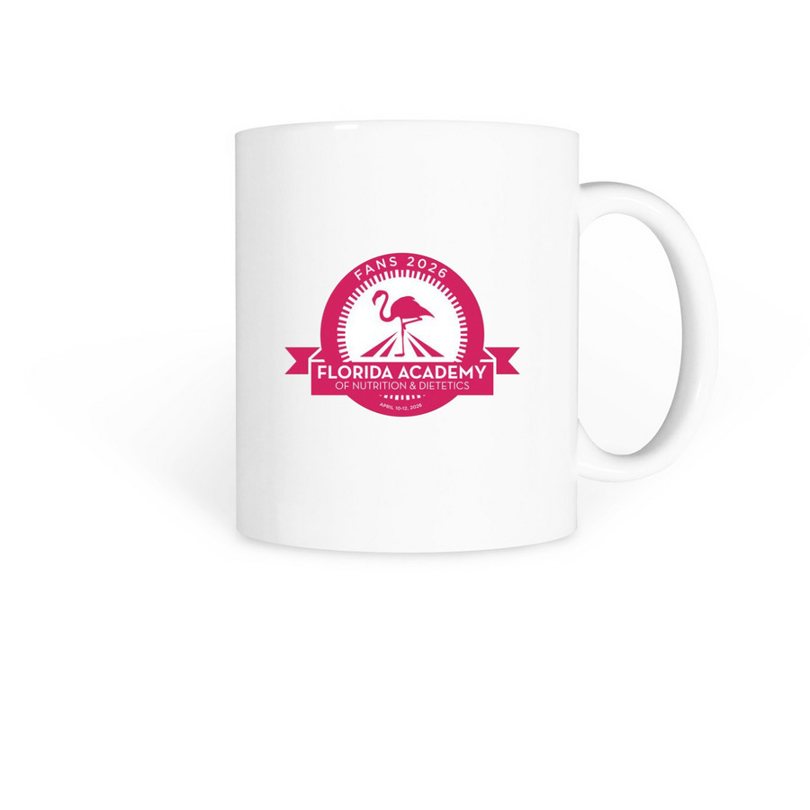FANS 2026 Conference Mug&nbsp;, a White Coffee Mug