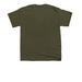 I Love You So Much in White ? Youth Tee, a Military Green Youth Unisex Tee (back-view)