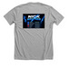 nick weather&nbsp;, a Athletic Heather Premium Unisex Tee (back-view)
