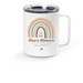 Black in Montessori, a White Stainless Steel Travel Mug