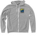 NACA Sweatshirts, a Athletic Heather Zip Up Hoodie