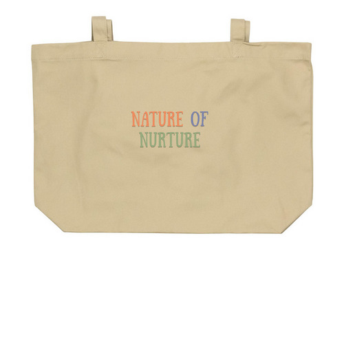 Nature of Nurture Bags, a Oyster Large Organic Cotton Tote Bag