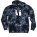 P&M Extended Collection, a Black Tie Dyed Pullover Hoodie