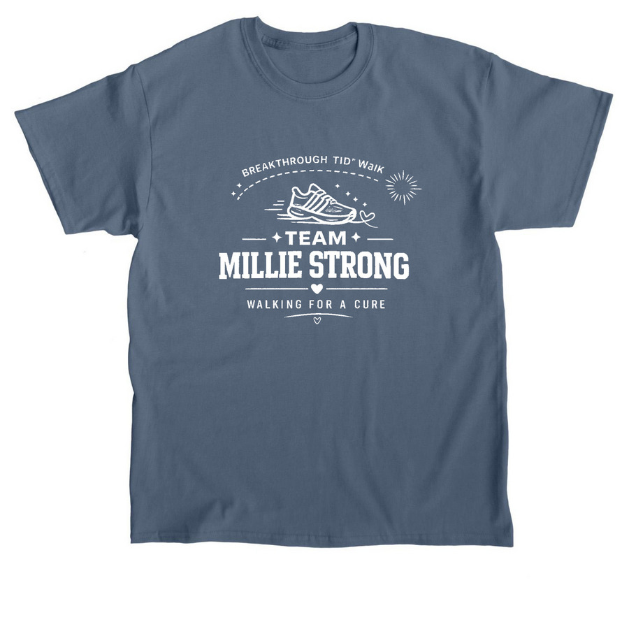 Fundraise for Millie & Breakthrough T1D, a Indigo Blue Classic Unisex Tee