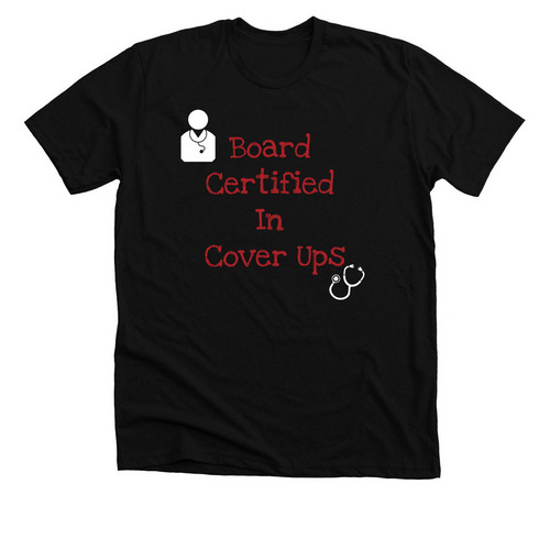 Funny Tees, a Solid Black Blend Premium Unisex Tee