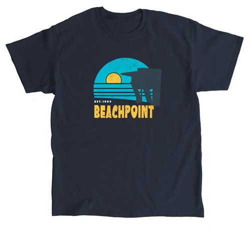 Beachpoint Sunset Tower 2019, a Navy Classic Unisex Tee