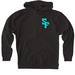 Pirates Front & Back Sweater Collection, a Black Heavyweight Pullover Hoodie