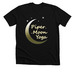 Golden Moon and Stars, a Solid Black Blend Premium Unisex Tee