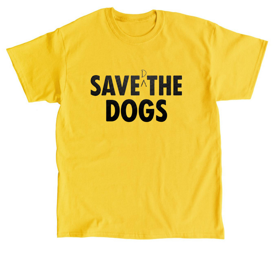 SAVED THE DOGS, a Daisy Classic Unisex Tee