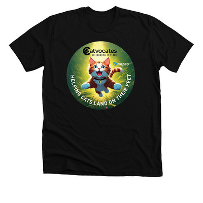 Catvocates 15th Anniversary Celebration, a Solid Black Blend Premium Unisex Tee