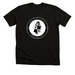 Black Knights Large 60's Logo T-Shirt, a Solid Black Blend Premium Unisex Tee
