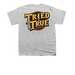 Tried and True&nbsp;, a Sport Grey Youth Unisex Tee (back-view)