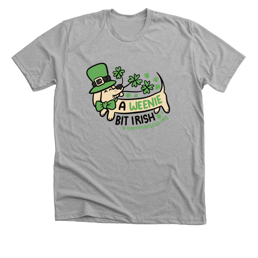 St Patrick?s Day 2026, a Athletic Heather Premium Unisex Tee