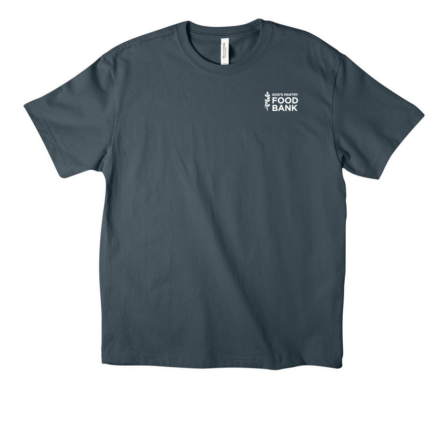 God's Pantry Food Bank&nbsp; Mini logo, a Vintage Navy Unisex Heavyweight Tee