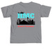 HMC ED TRAUMA, a Granite Comfort Colors Unisex Tee (back-view)
