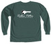 RPH Fall Layers Collection | Front/Back Logos, a Blue Spruce Comfort Colors Long Sleeve Tee (back-view)