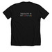 Love Lives Here-Equality Is My Compass- Black, a Solid Black Blend Premium Unisex Tee (back-view)