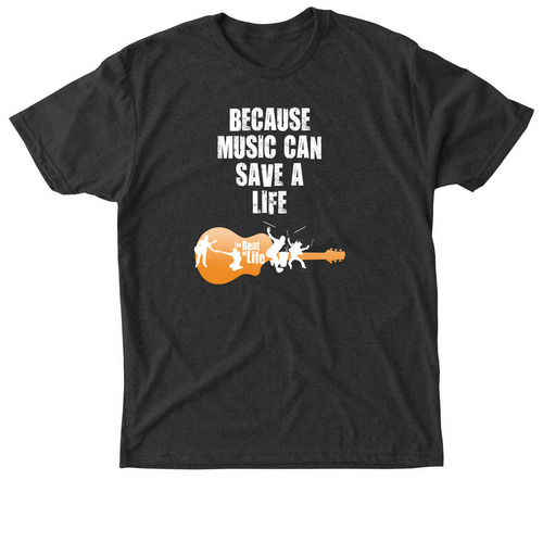 The Beat of Life - Original, a Vintage Black Triblend Unisex Tee
