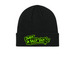 Just a silly beanie, a Deep Black Printed Soft Blend Beanie