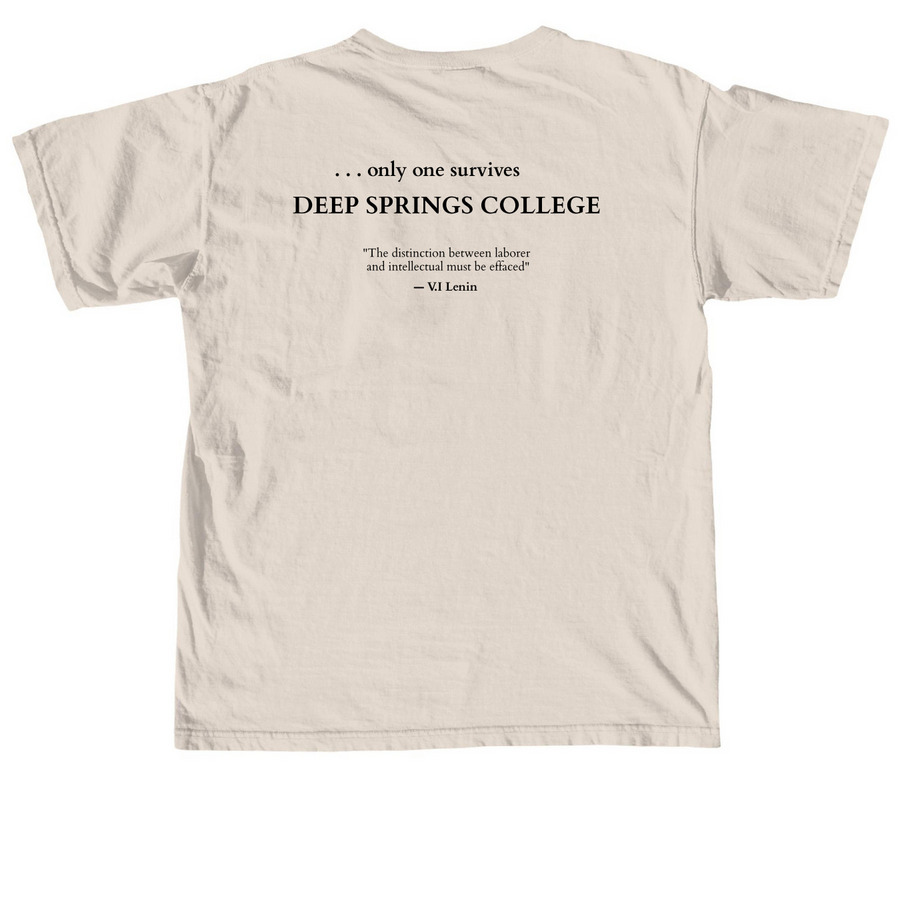 Archival 1917 Shirt, a Ivory Comfort Colors Unisex Tee (back-view)