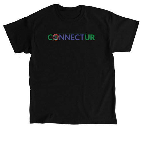 ConnectUR Swag, a Black Classic Unisex Tee