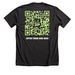 UNISEX STREET-TEAM TEE-QUITE LOUD COLLECTION&nbsp;, a Dark Grey Heather Premium Unisex Tee (back-view)
