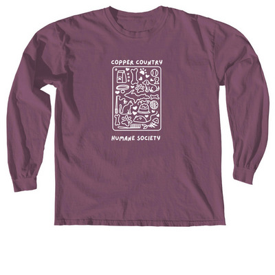 Final Design for 2025!, a Berry Comfort Colors Long Sleeve Tee