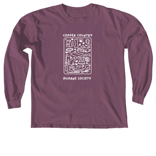 Final Design for 2025!, a Berry Comfort Colors Long Sleeve Tee