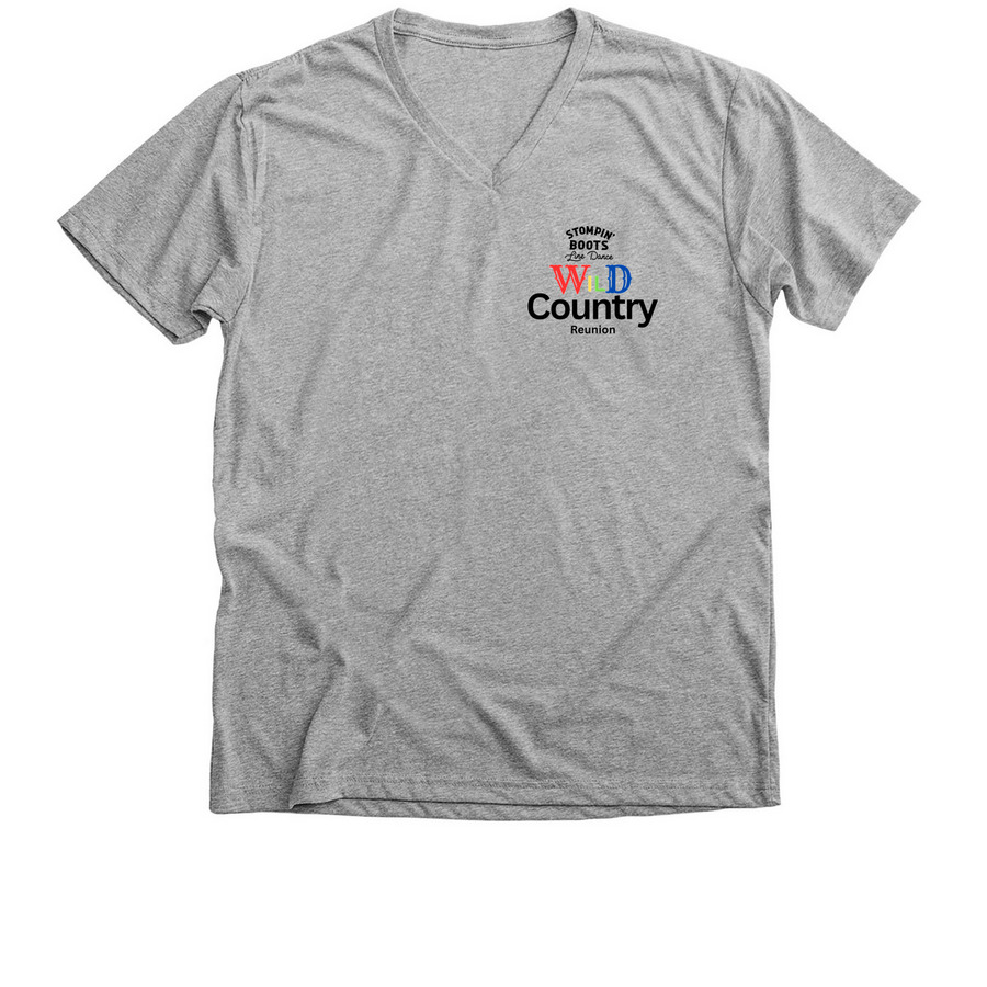 Wild Country T-shirt, a Athletic Heather Premium V-Neck Tee