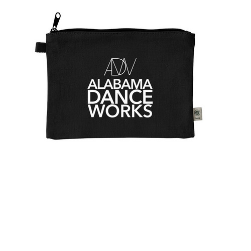ADW Pouch, a Black 9"x7" Hemp Blend Pouch