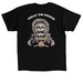 Cotton Tops, a Black Classic Unisex Tee (back-view)