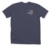 QSB Americana, a Heather Midnight Navy Premium Unisex Tee