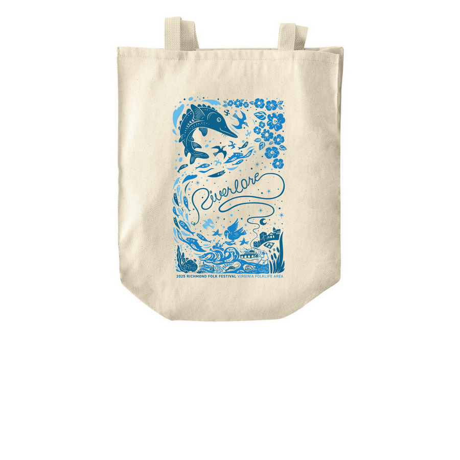Riverlore Tote, a Natural Over-the-Shoulder Shopping Tote Bag