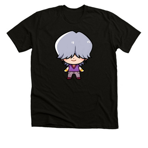 Saja T shirt, a Solid Black Blend Premium Unisex Tee