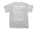 Timberwolf Shirts, a Sport Grey Youth Unisex Tee (back-view)