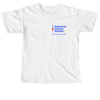 Threads of Hope - American Cancer Society, a White Comfort Colors Unisex Tee