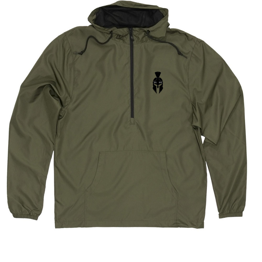 II X & III X windbreaker, a Army Quarter-Zip Windbreaker