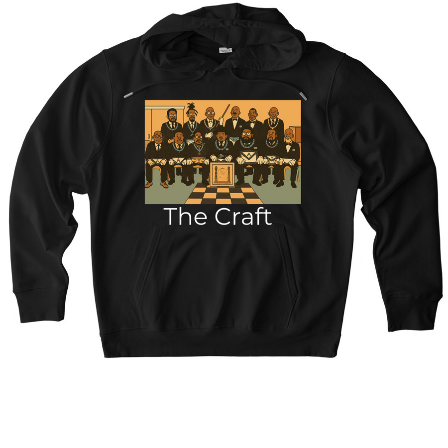 The Craft, a Black Stanley/Stella Unisex Cruiser 2.0 Pullover Hoodie