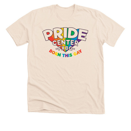 Pride Center FXBG, a Heather Soft Cream Premium Unisex Tee