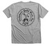 CGW Logo Double-Take V-Tee, a Athletic Heather Premium V-Neck Tee (back-view)