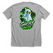 Ghost Mode&nbsp;, a Athletic Heather Premium Unisex Tee (back-view)
